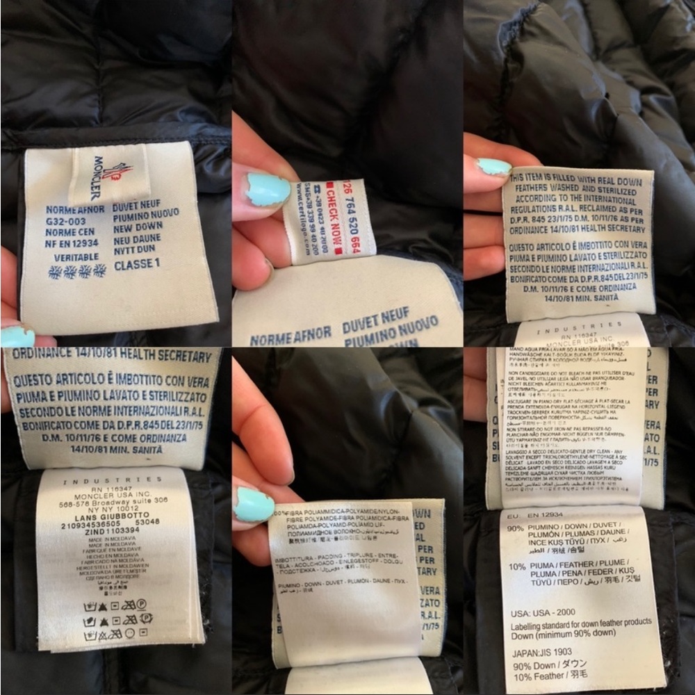 Moncler puffer jacket - Picture 7 of 8